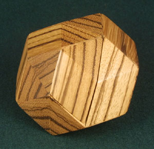 Golden Rhombic Icosahedron