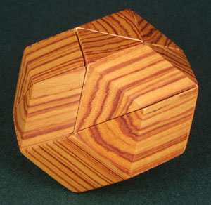 Golden Rhombic Icosahedron